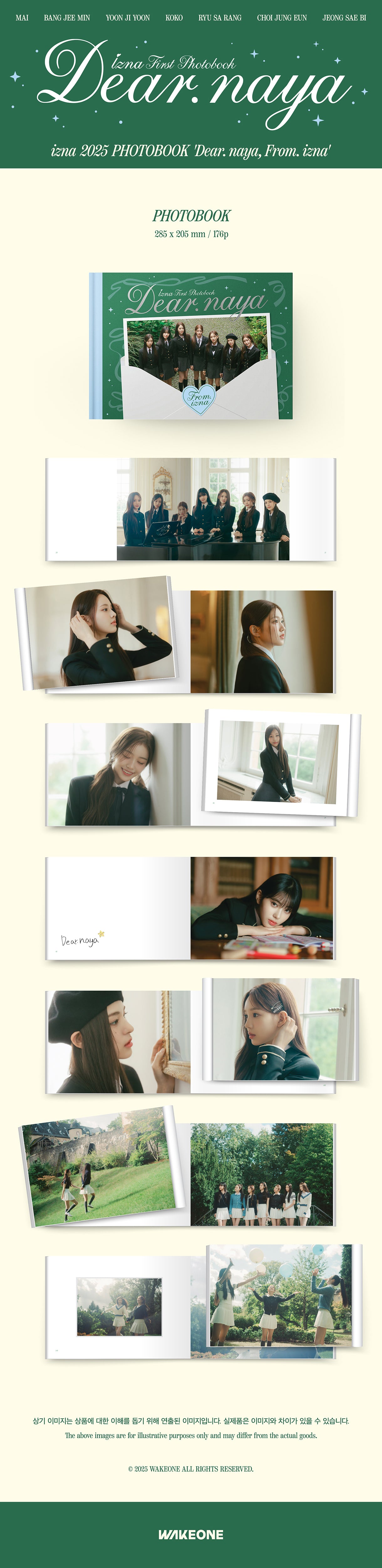 [PREORDER] IZNA <Dear. naya, From. izna> 2025 PHOTOBOOK
