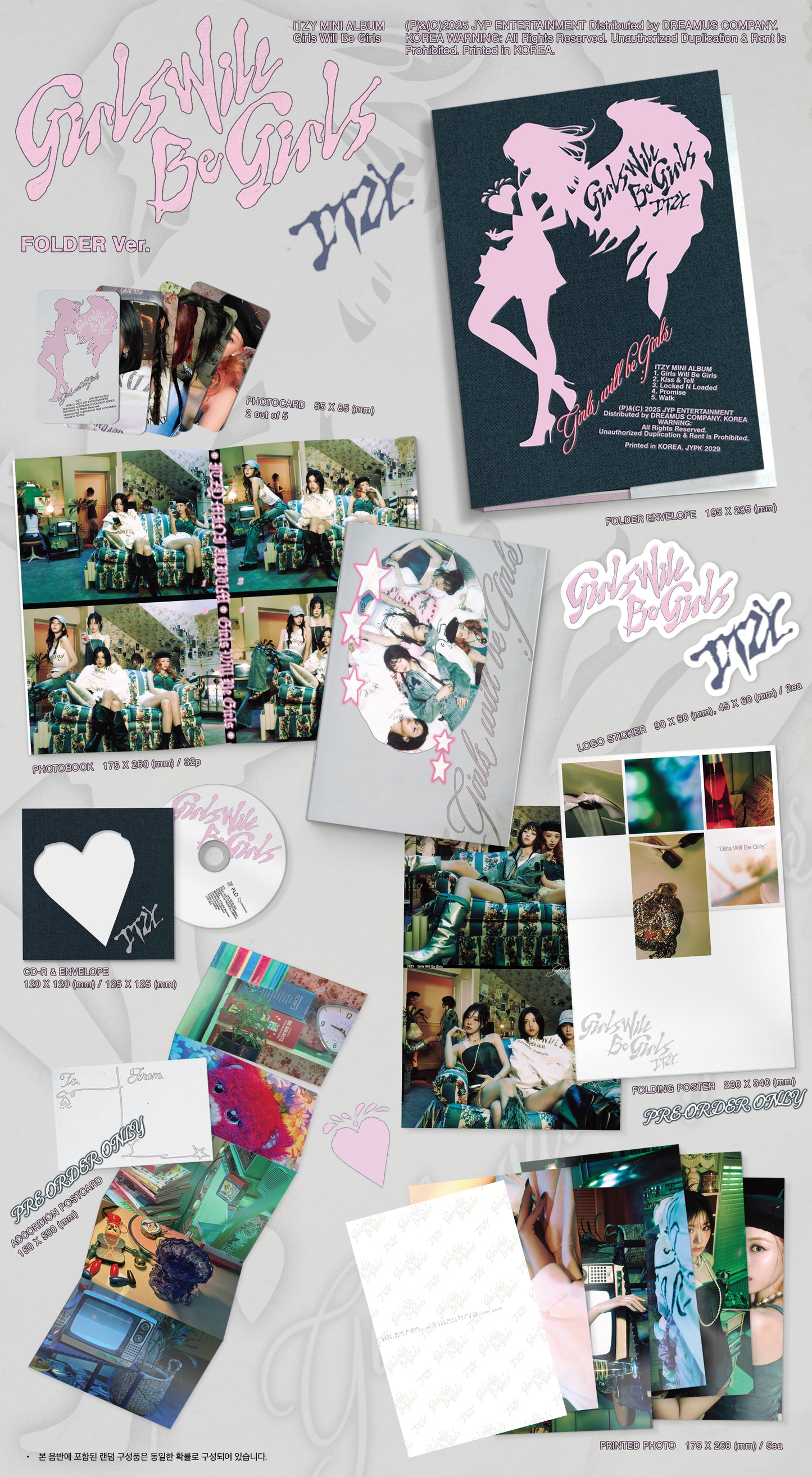 ITZY<girls will be girls>文件夹版本</girls>