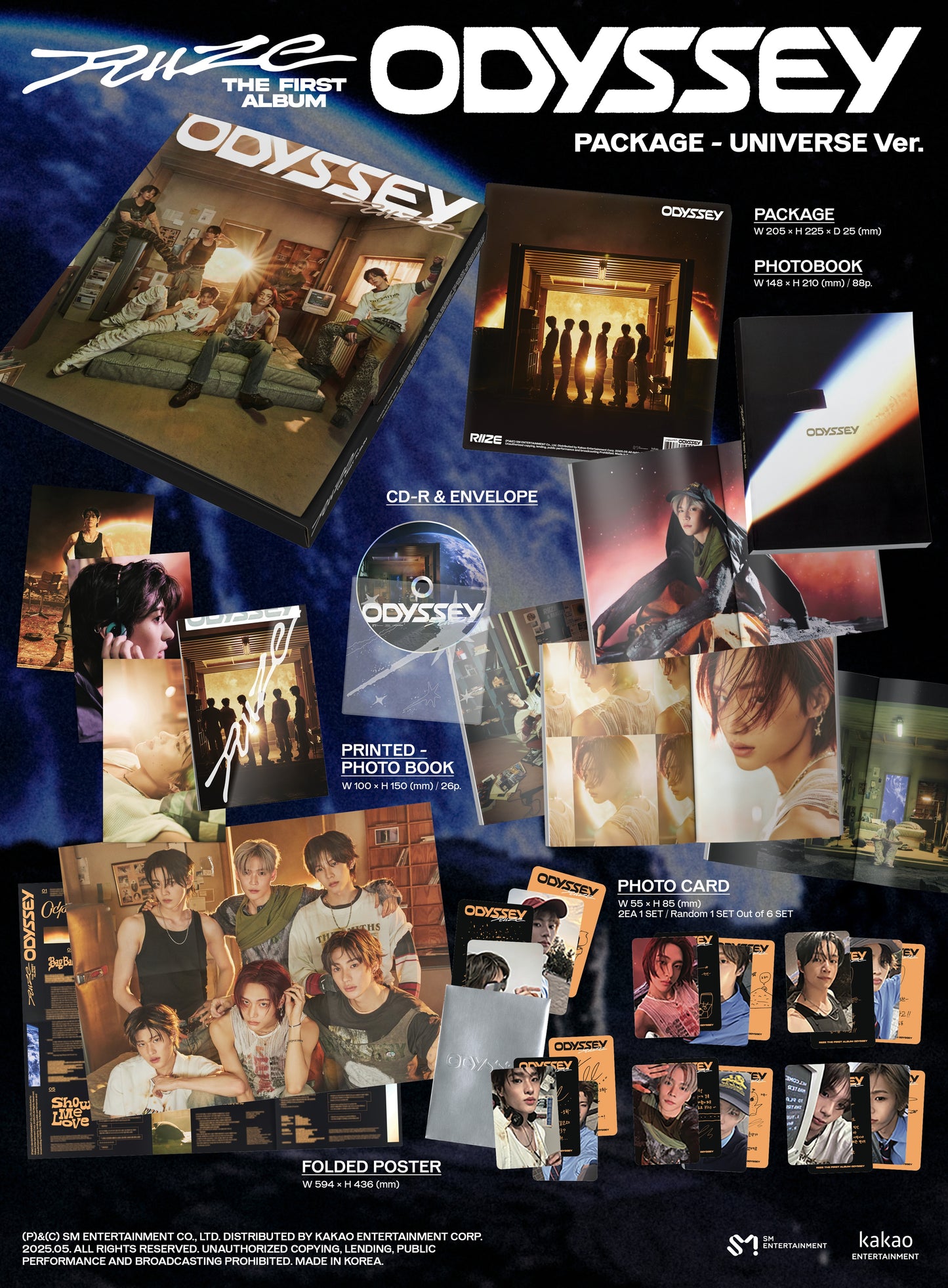 RIIZE <ODYSSEY> PACKAGE VER