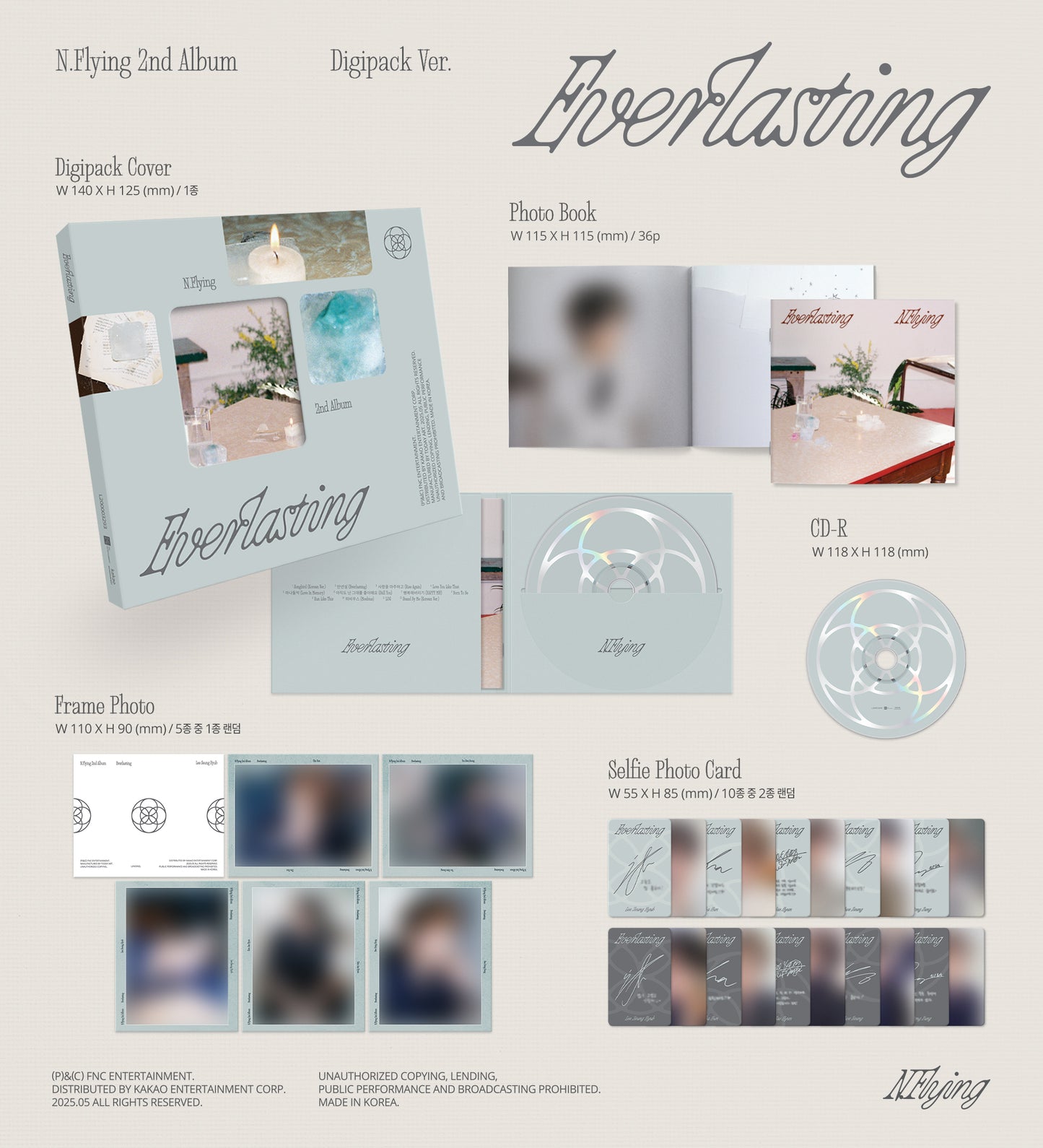 N.FLYING <Everlasting> Digipack Ver