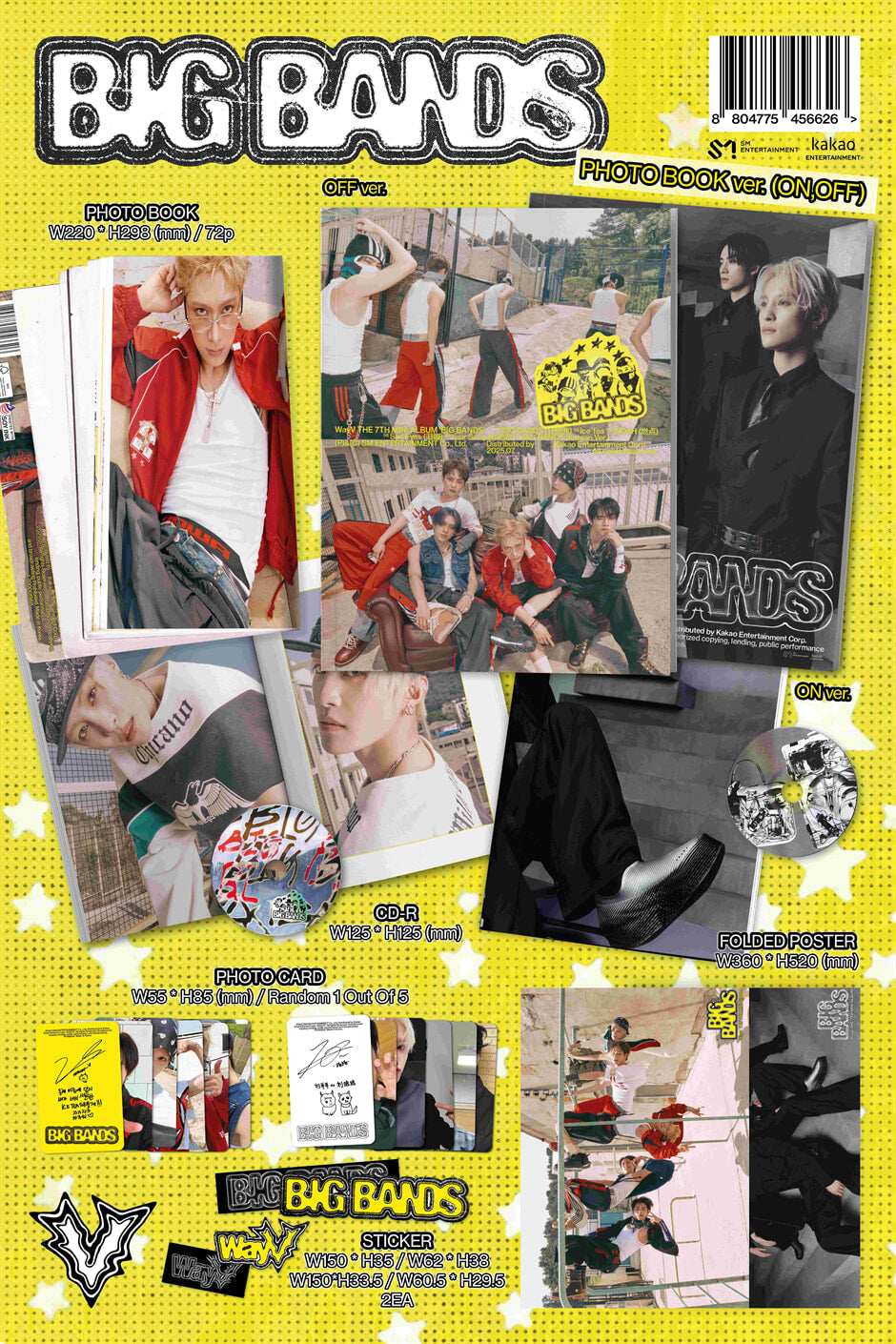WAYV <BIG BANDS> PHOTOBOOK VER