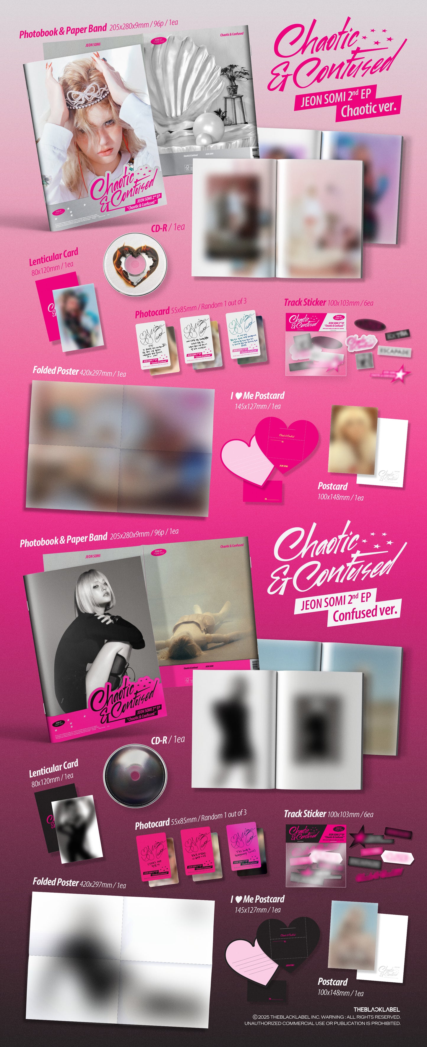 [PREORDER] JEON SOMI <Chaotic & Confused> (RANDOM)