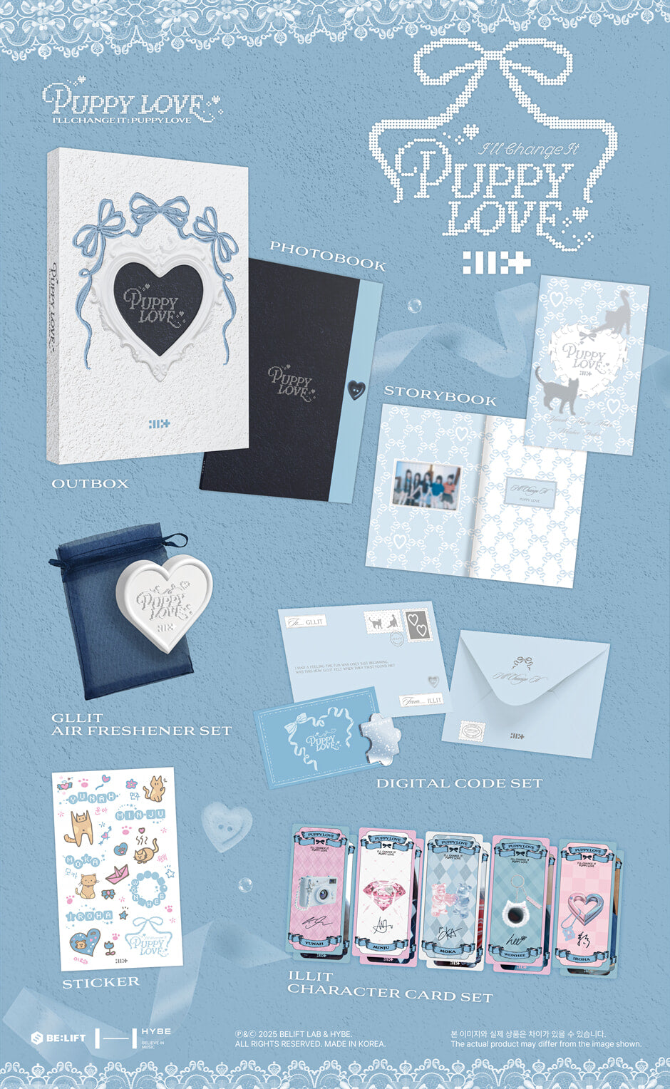 【预购】ILLIT<i change it puppy love :="">摄影集</i>