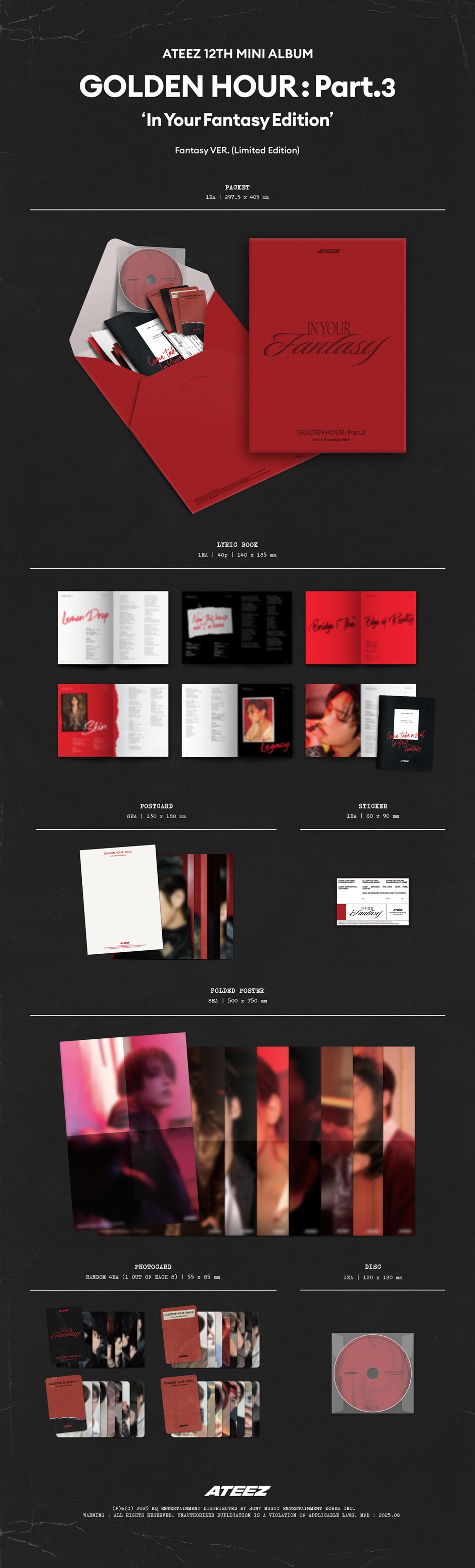 ATEEZ<golden hour part.3 your fantasy edition :="">幻想版</golden>