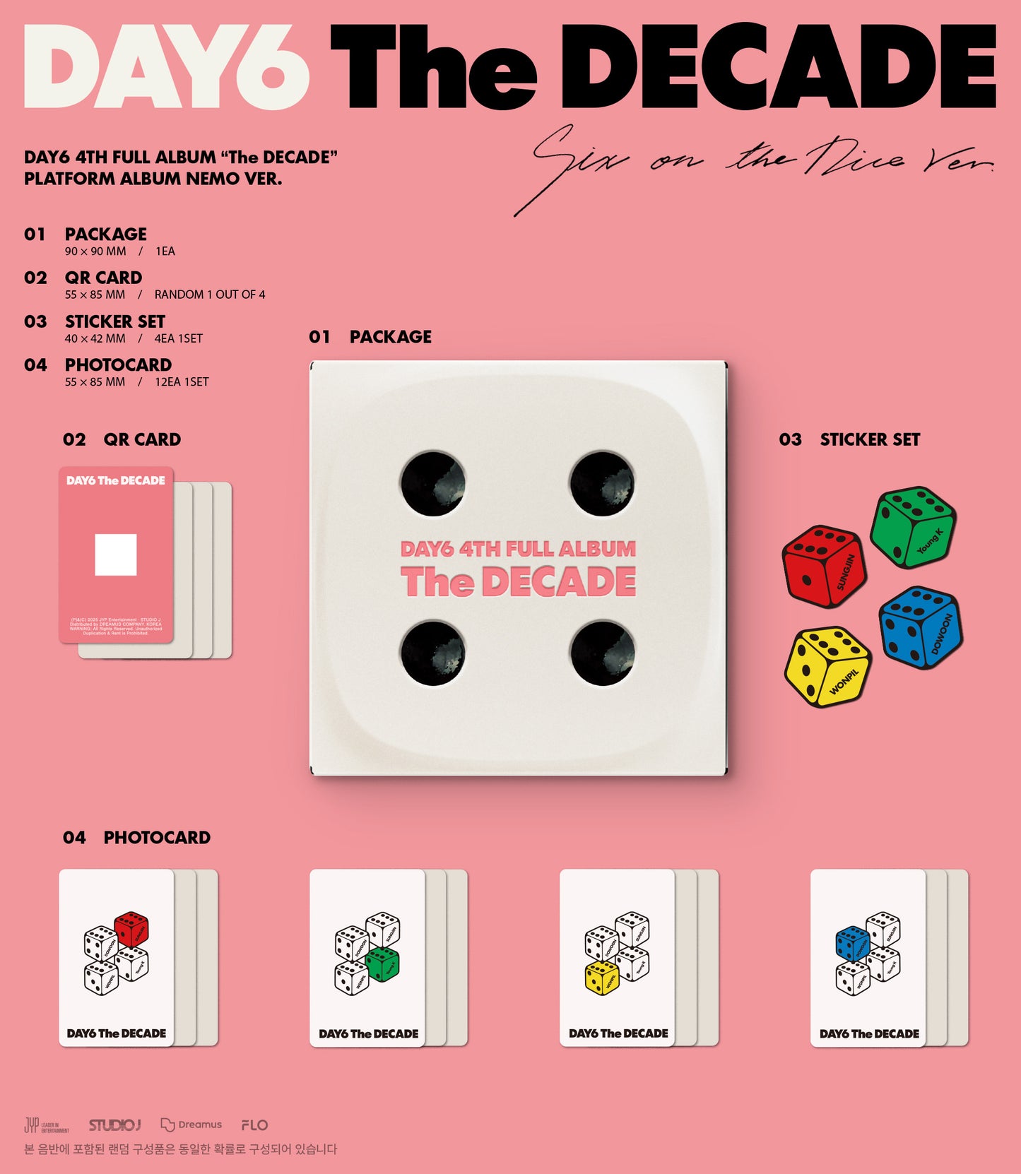 DAY6 <The DECADE> Platform Album Nemo ver