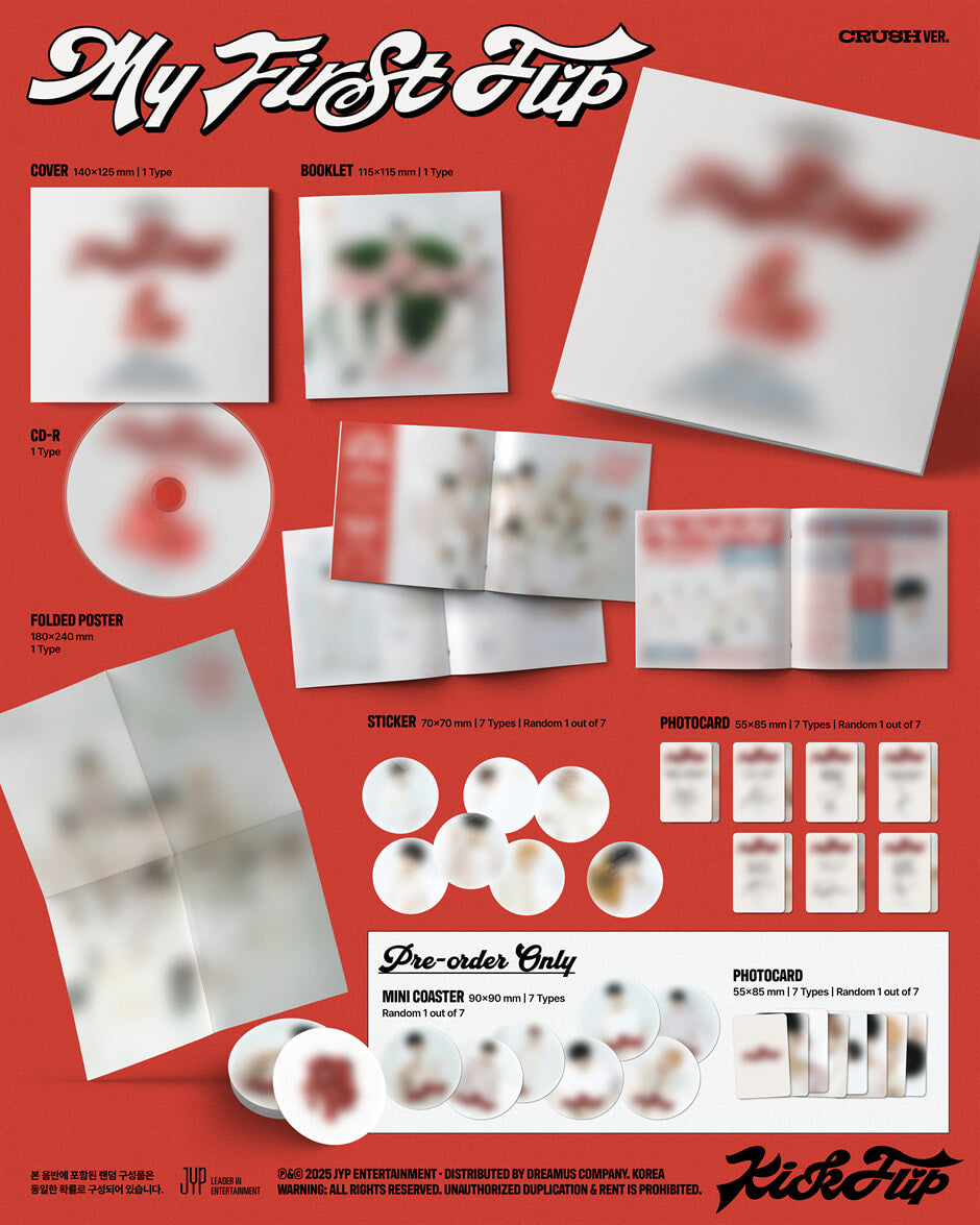 [PREORDER] KICKFLIP <My First Flip> CRUSH VER