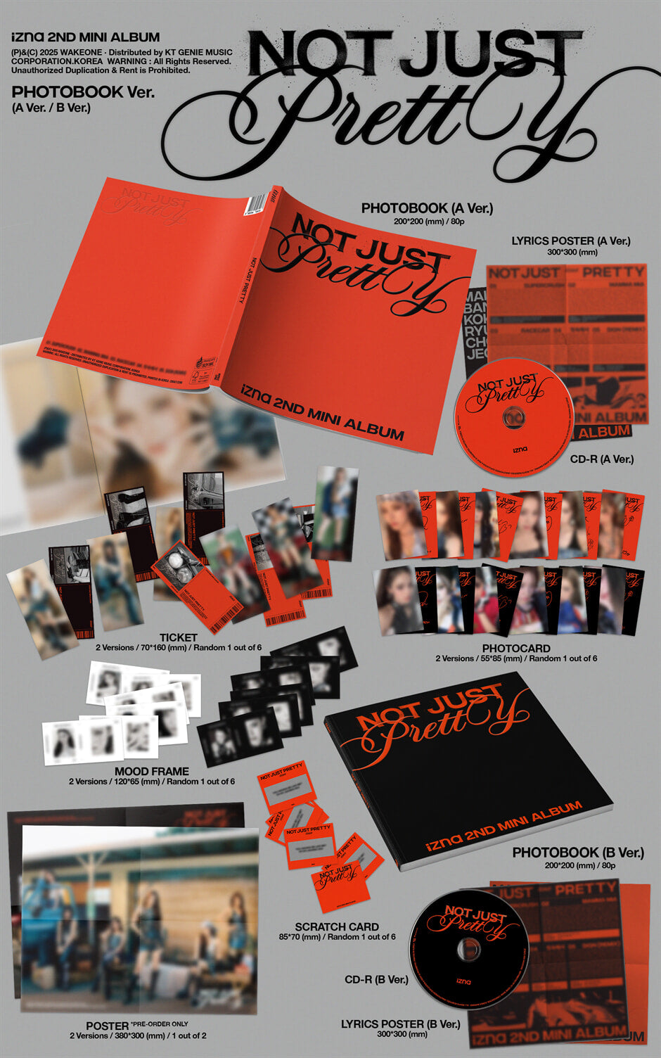 [PREORDER] IZNA <NOT JUST PRETTY> PHOTOBOOK VER