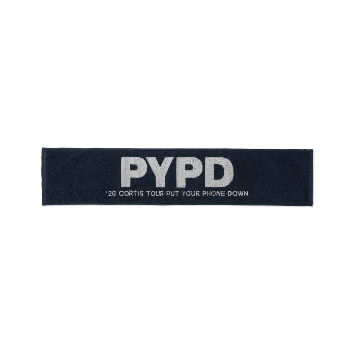 [PREORDER] CORTIS <PUT YOUR PHONE DOWN> OFFICIAL MERCH Slogan Towel_PYPD