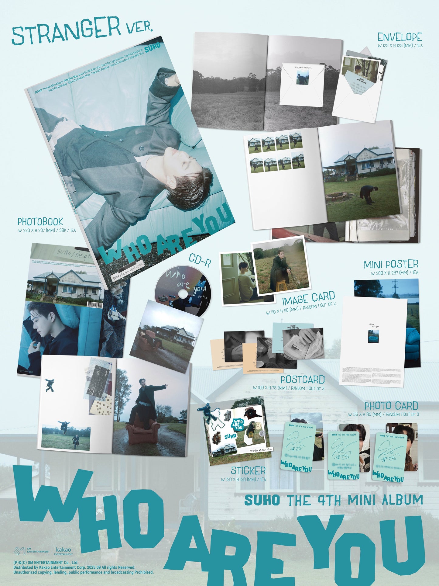 [PREORDER] SUHO <Who Are You> STRANGER VER