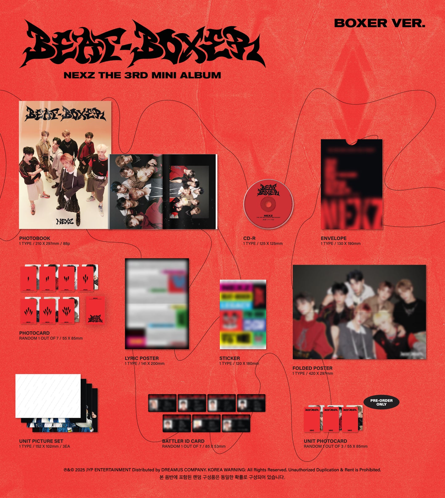 【预购】NEXZ<beat-boxer></beat-boxer>