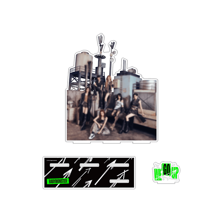[PREORDER] BABYMONSTER <WE GO UP> OFFICIAL MERCHANDISE ACRYLIC STAND SET