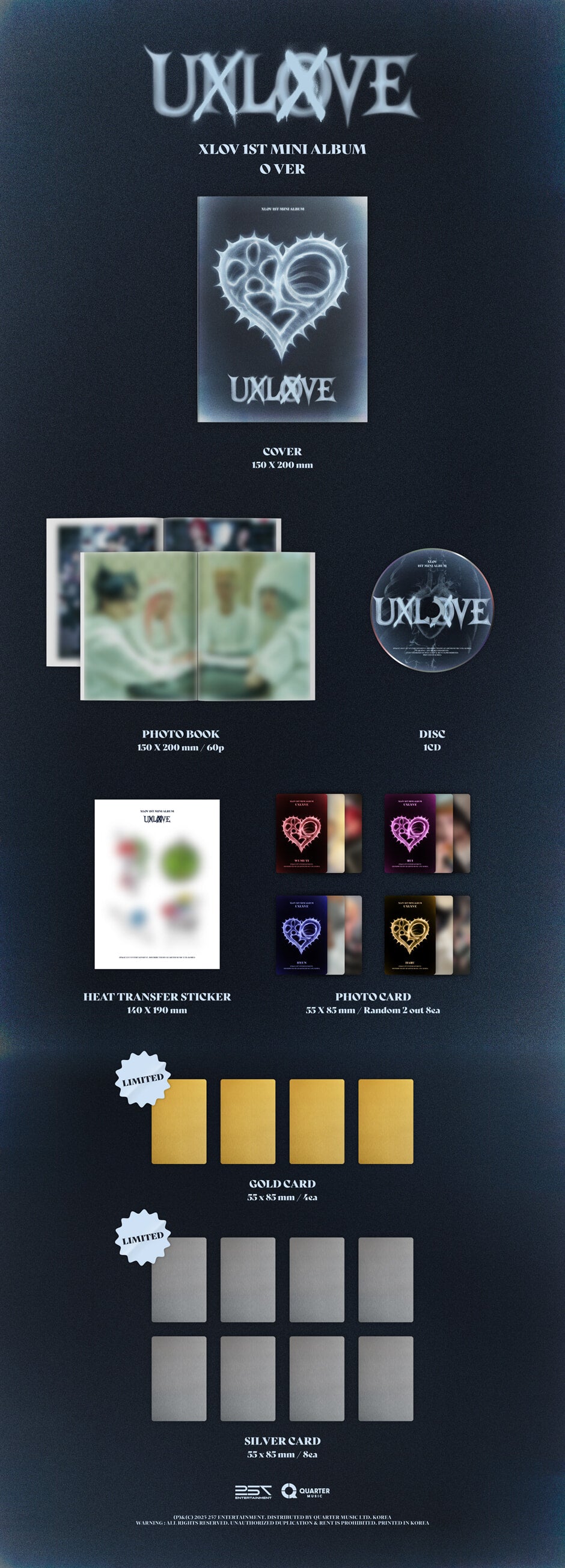 [PREORDER] XLOV <UXLXVE>