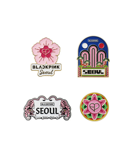 [PREORDER] BLACKPINK <DEADLINE> POP UP SEOUL PIN BADGE