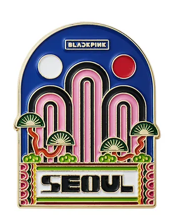 [PREORDER] BLACKPINK <DEADLINE> POP UP SEOUL PIN BADGE