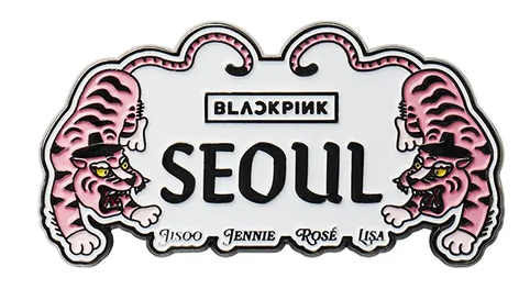 [PREORDER] BLACKPINK <DEADLINE> POP UP SEOUL PIN BADGE