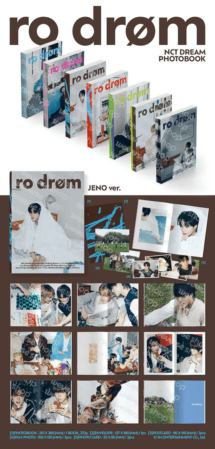 [PREORDER 7/4 CLOSED] NCT DREAM <Ro drøm> PHOTOBOOK