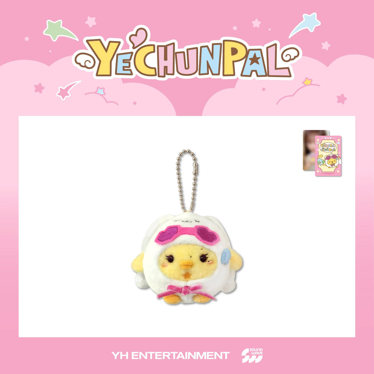 [PREORDER 12/10 CLOSED] YENA [YECHUNPAL] CHARACTER MD YECHUNPAL PLUSH KEYRING