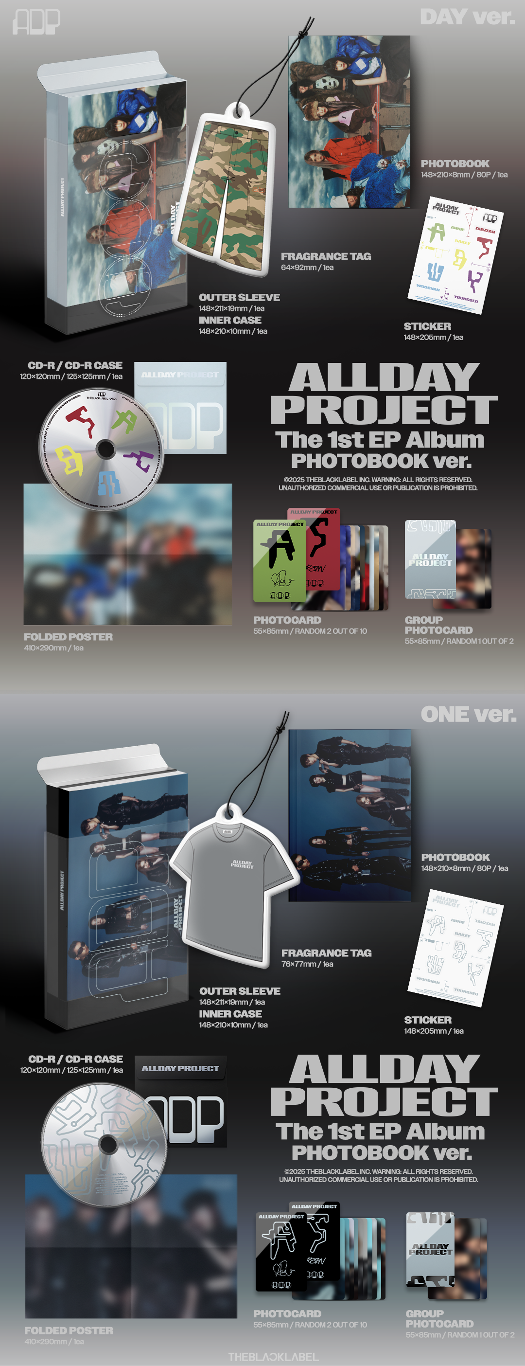 ALLDAY PROJECT <ALLDAY PROJECT> PHOTOBOOK VER