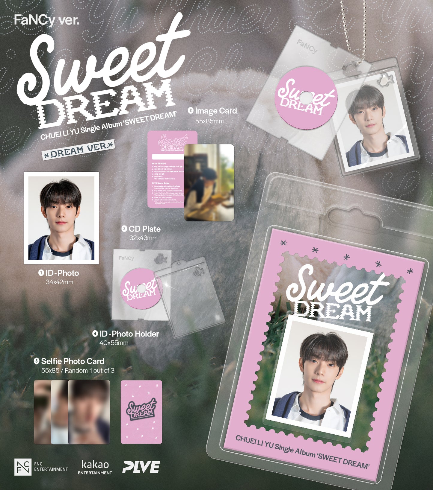 [PREORDER] CHUEI LI YU <Sweet Dream> FaNCy VER (RANDOM)