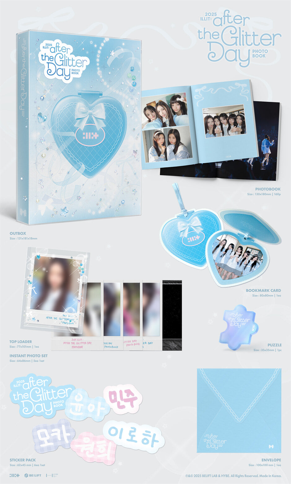 [PREORDER] ILLIT <AFTER THE GLITTER DAY PHOTOBOOK>