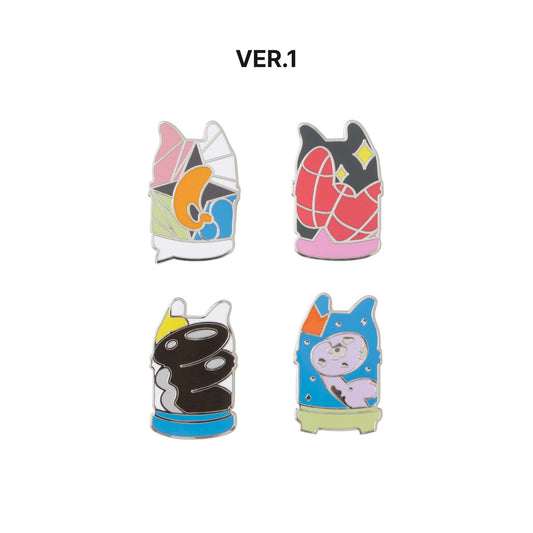 [PREORDER 29/8 CLOSED] QWER [ROCKATION : ROCKET LAUNCH!!] IN SEOUL OFFICIAL MD METAL BADGE SET