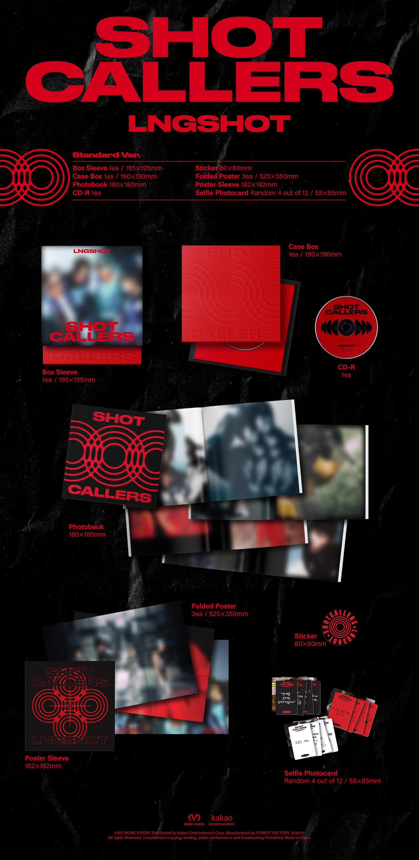 [PREORDER] LNGSHOT <SHOT CALLERS> STANDARD VER