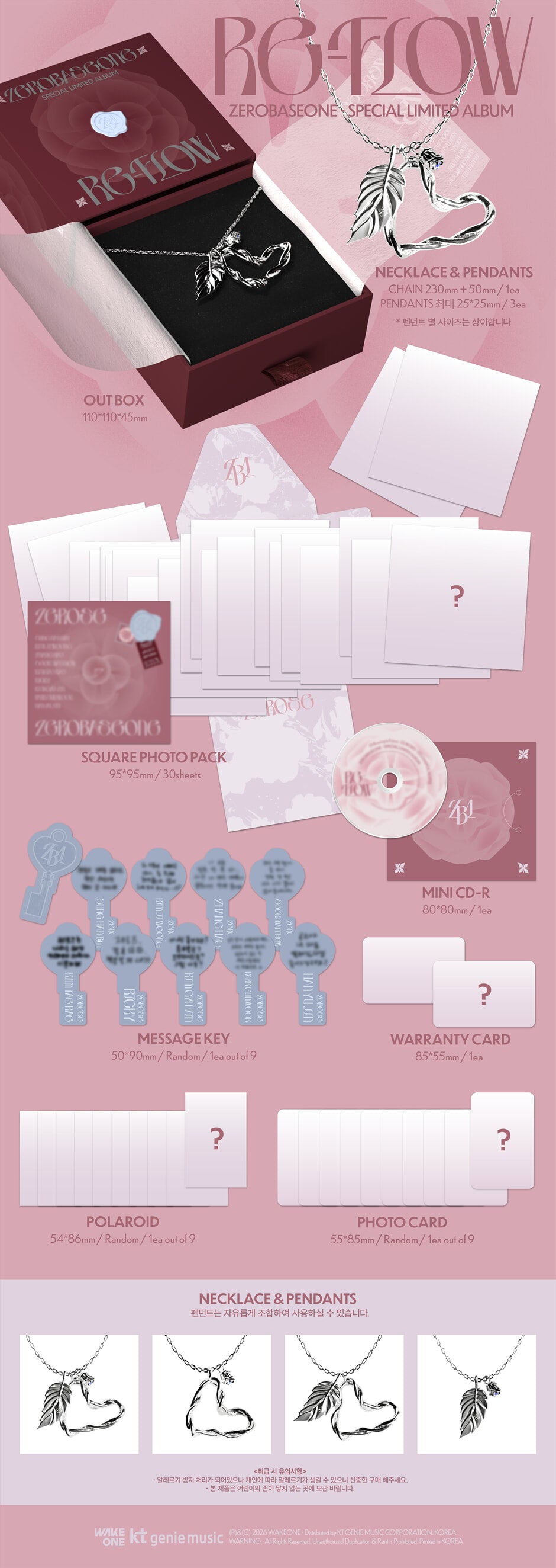 [PREORDER] ZEROBASEONE <RE-FLOW> Special Limited Album