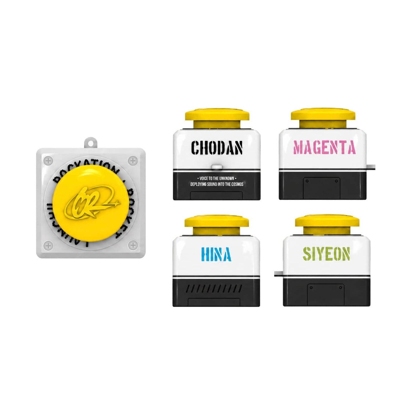 [PREORDER 29/8 CLOSED] QWER [ROCKATION : ROCKET LAUNCH!!] IN SEOUL OFFICIAL MD LAUNCH BUTTON CLICKER KEYCHAIN