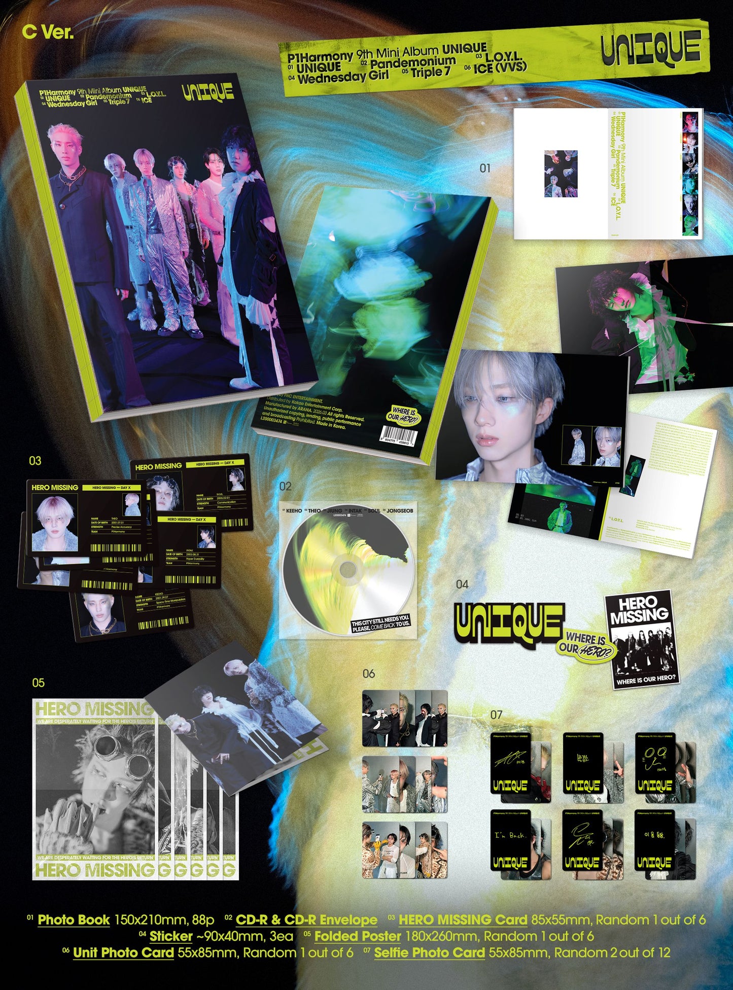 [PREORDER] P1HARMONY <UNIQUE>