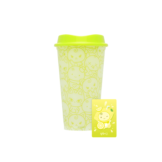 [PREORDER 13/6 CLOSE] AESPA <MAKE IT LEMONADE> OFFICIAL MD COLOR-CHANGING REUSABLE CUP SET