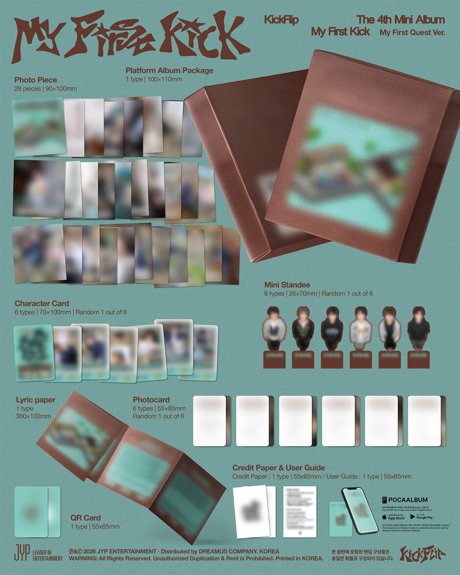 [PREORDER] KICKFLIP <My First Kick> My First Quest Ver.