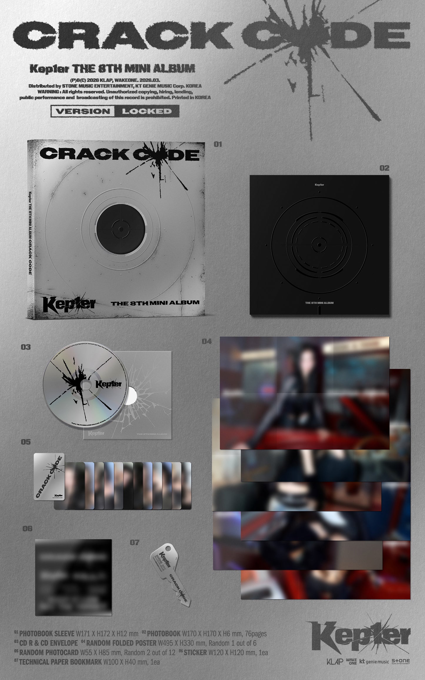 [PREORDER] KEP1ER <CRACK CODE>