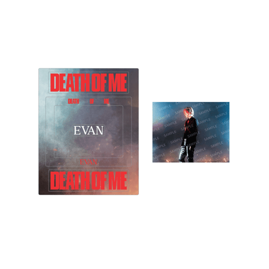 [PREORDER 26/9 CLOSED] EVAN [DEATH OF ME] OFFICIAL MERCH Photo Magnet Holder Set