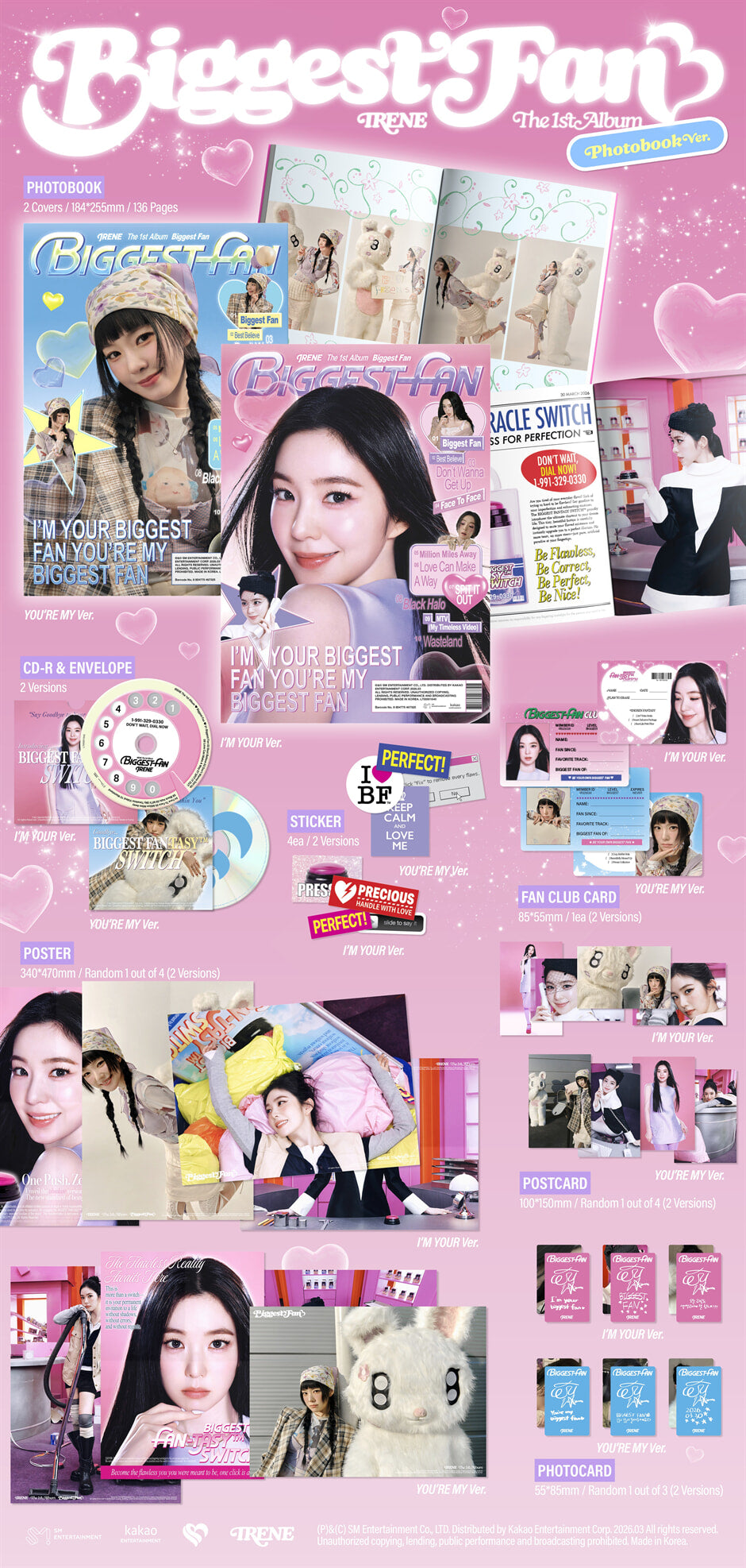 [PREORDER] IRENE <Biggest Fan>