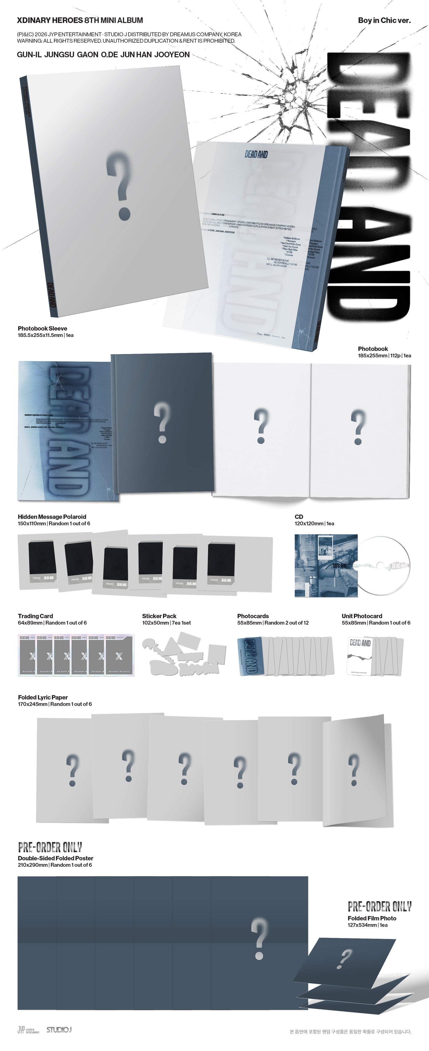 [PREORDER] XDINARY HEROES <DEAD AND>
