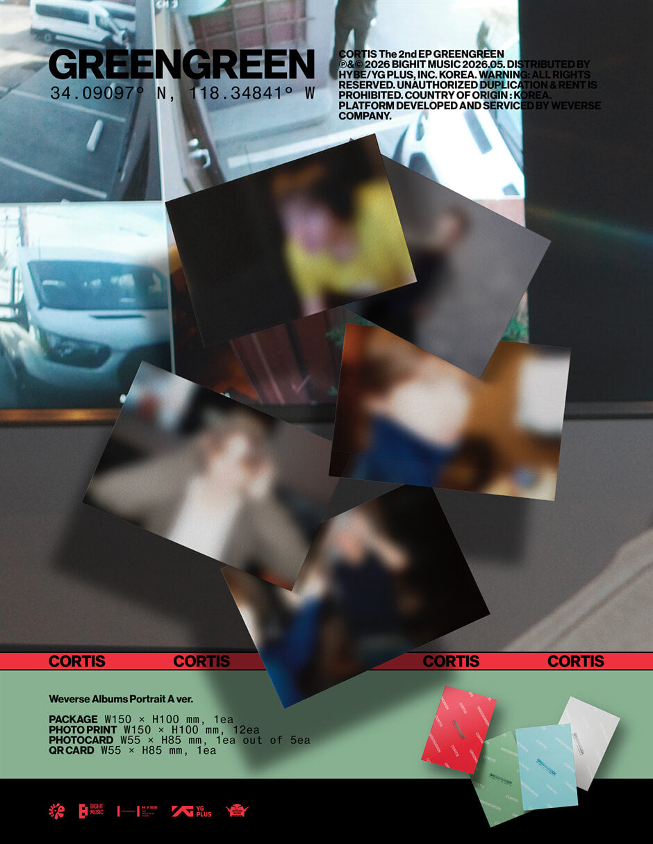 CORTIS <GREENGREEN> WEVERSE ALBUM VER