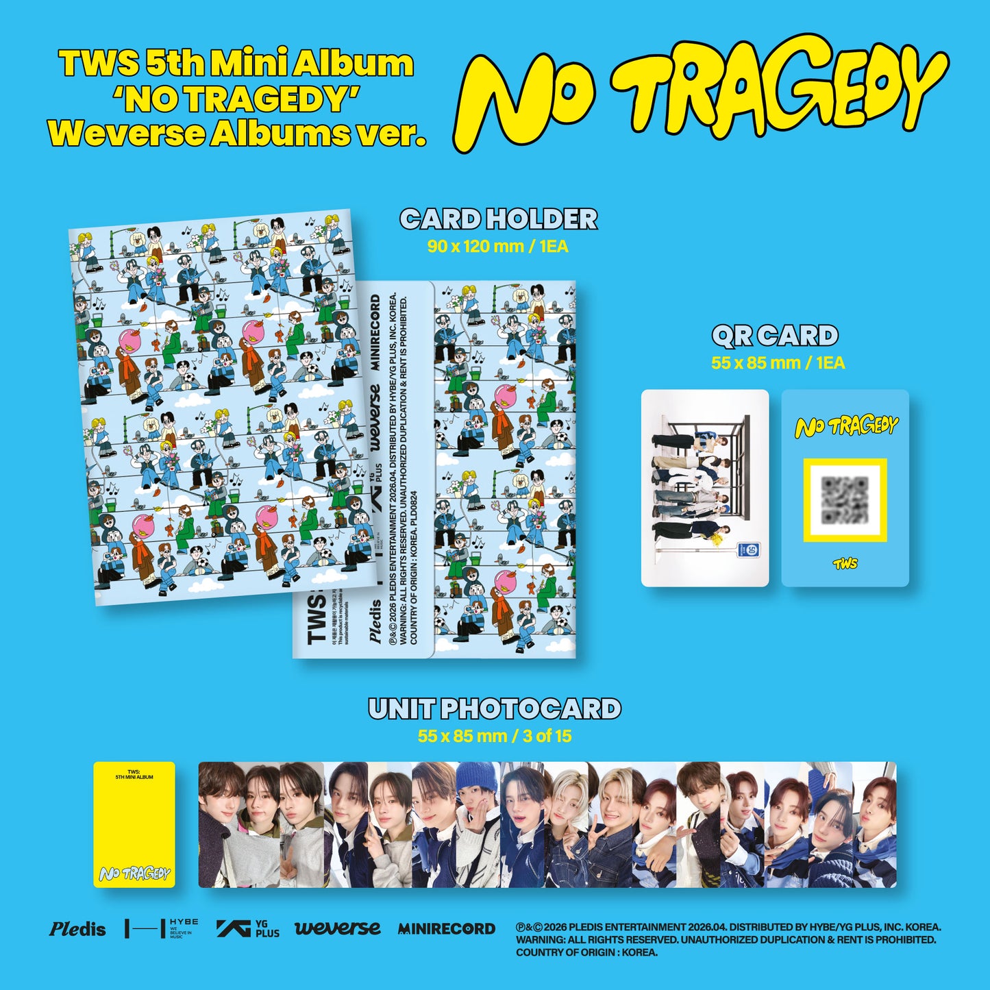 TWS <NO TRAGEDY> WEVERSE Ver.
