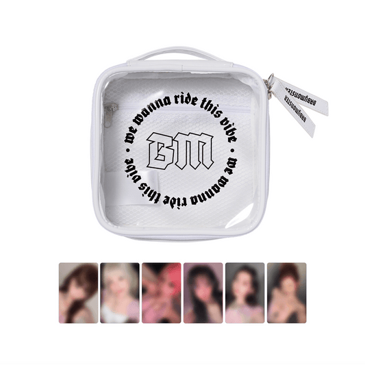BABYMONSTER <CHOOM> OFFICIAL MERCH PVC MULTI POUCH