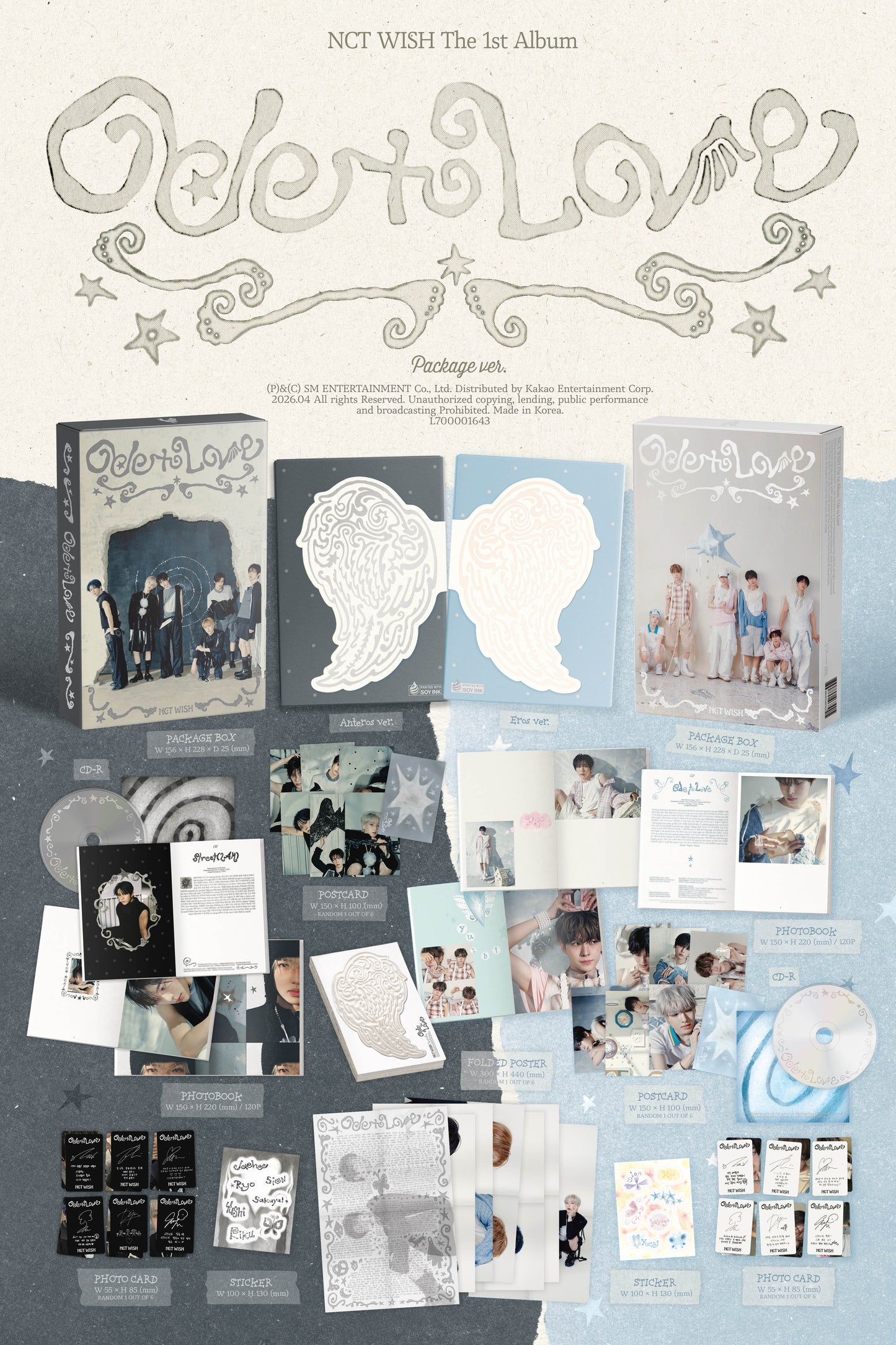 NCT WISH <Ode to Love> PACKAGE VER