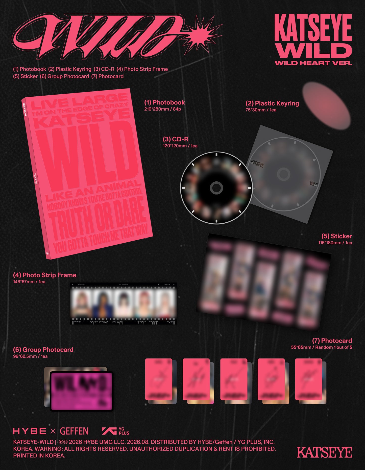 [PREORDER] KATSEYE <WILD>