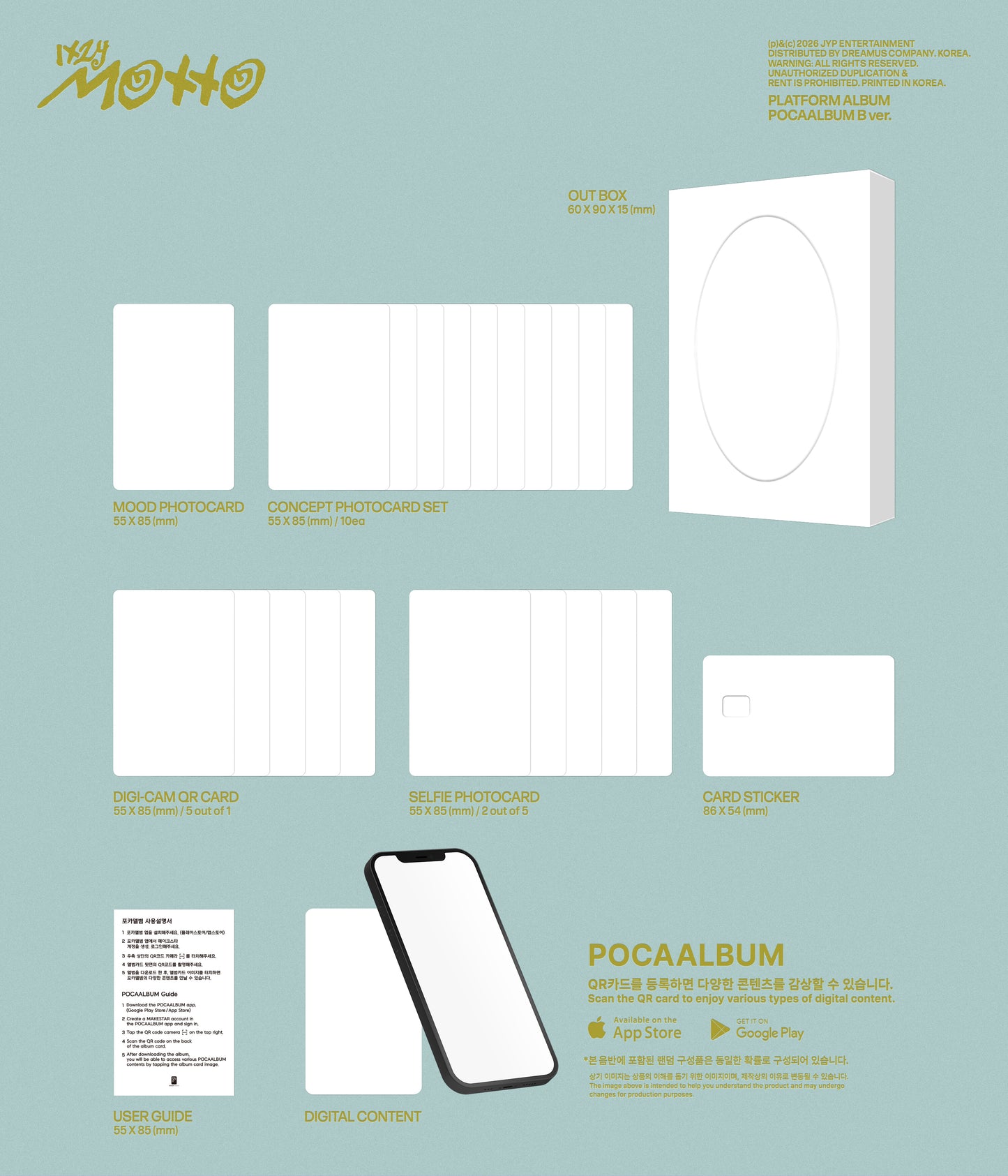 [PREORDER] ITZY <MOTTO> POCAALBUM