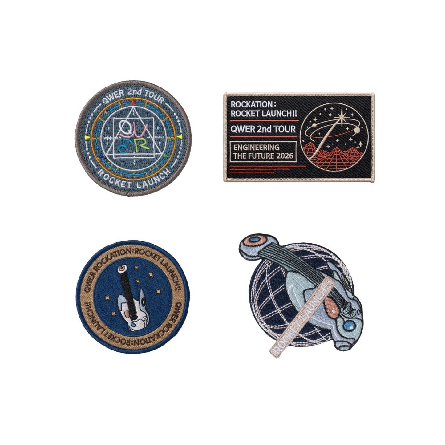 [PREORDER 29/8 CLOSED] QWER [ROCKATION : ROCKET LAUNCH!!] IN SEOUL OFFICIAL MD WAPPEN SET