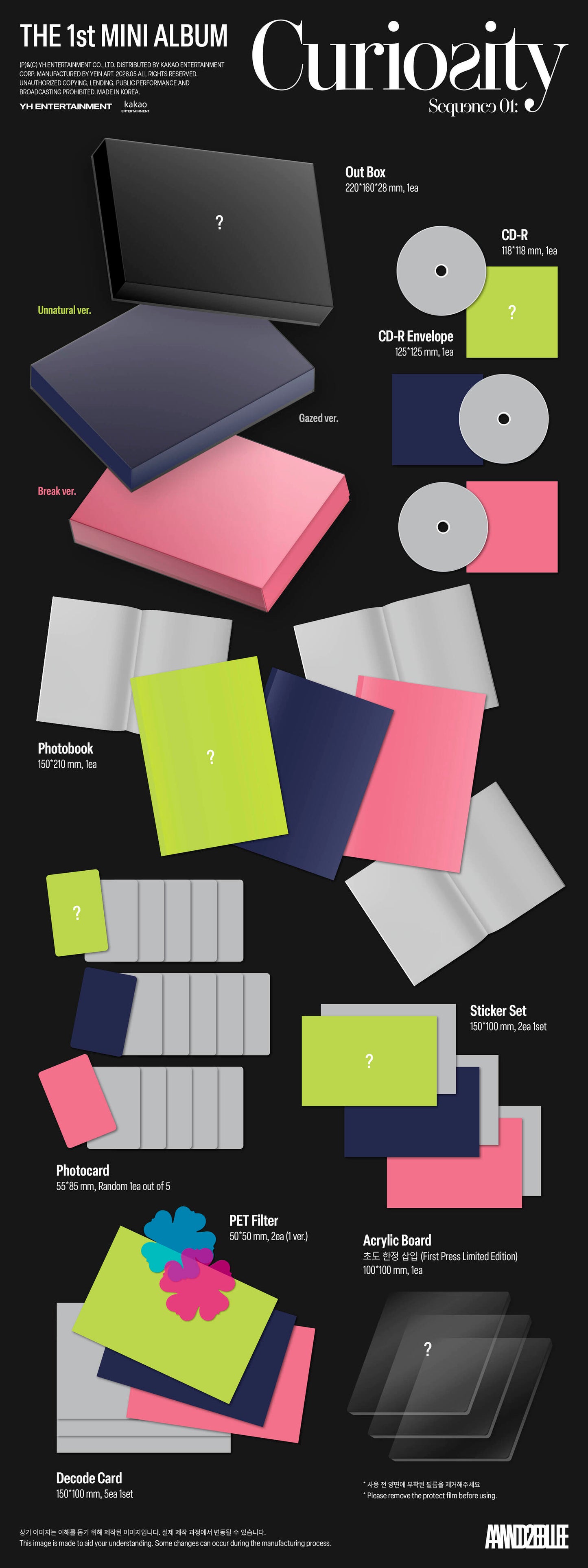 [PREORDER] AND2BLE <Sequence 01: Curiosity>