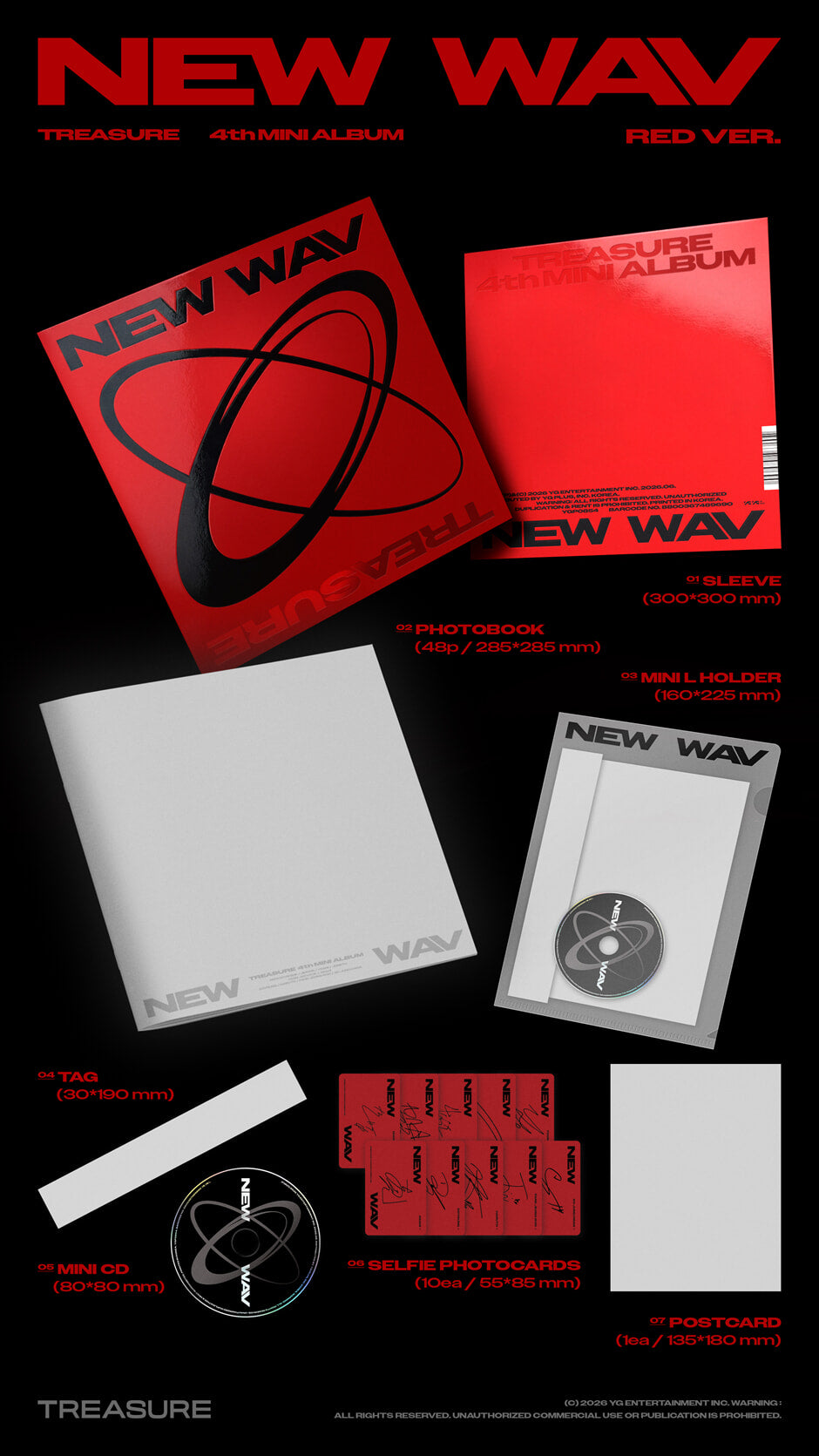 [PREORDER] TREASURE <NEW WAV>