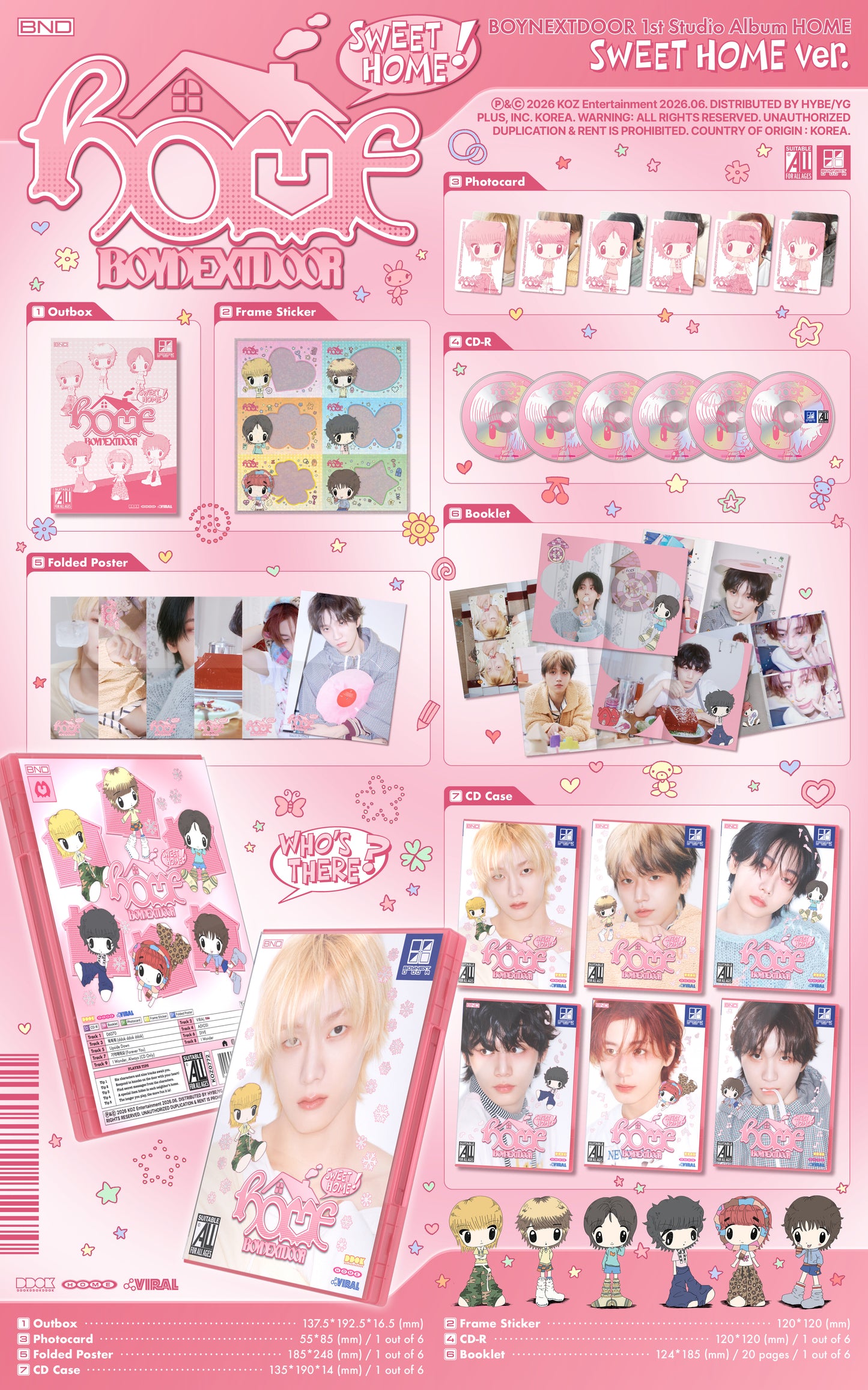 BOYNEXTDOOR <HOME> SWEET HOME VER