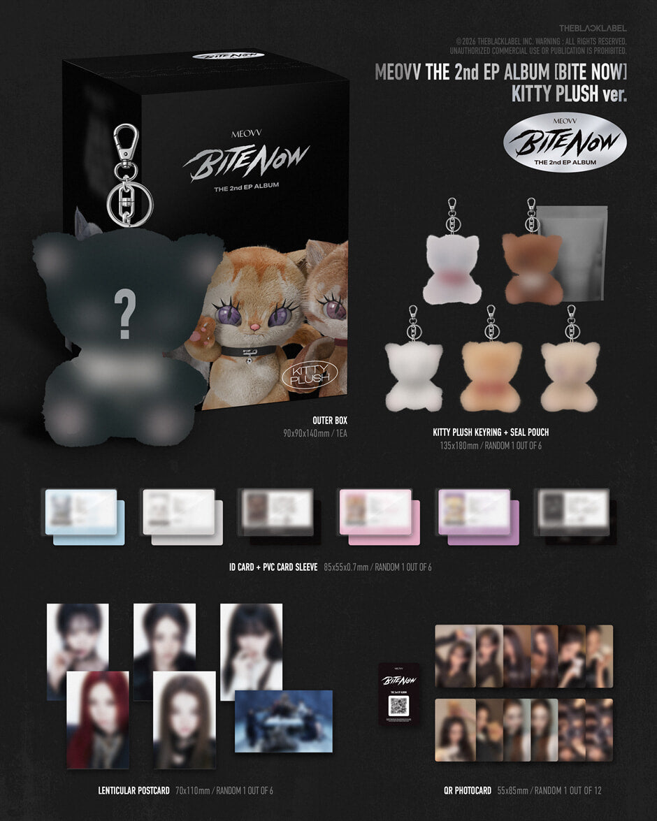 [PREORDER] MEOVV <BITE NOW> KITTY PLUSH ver.