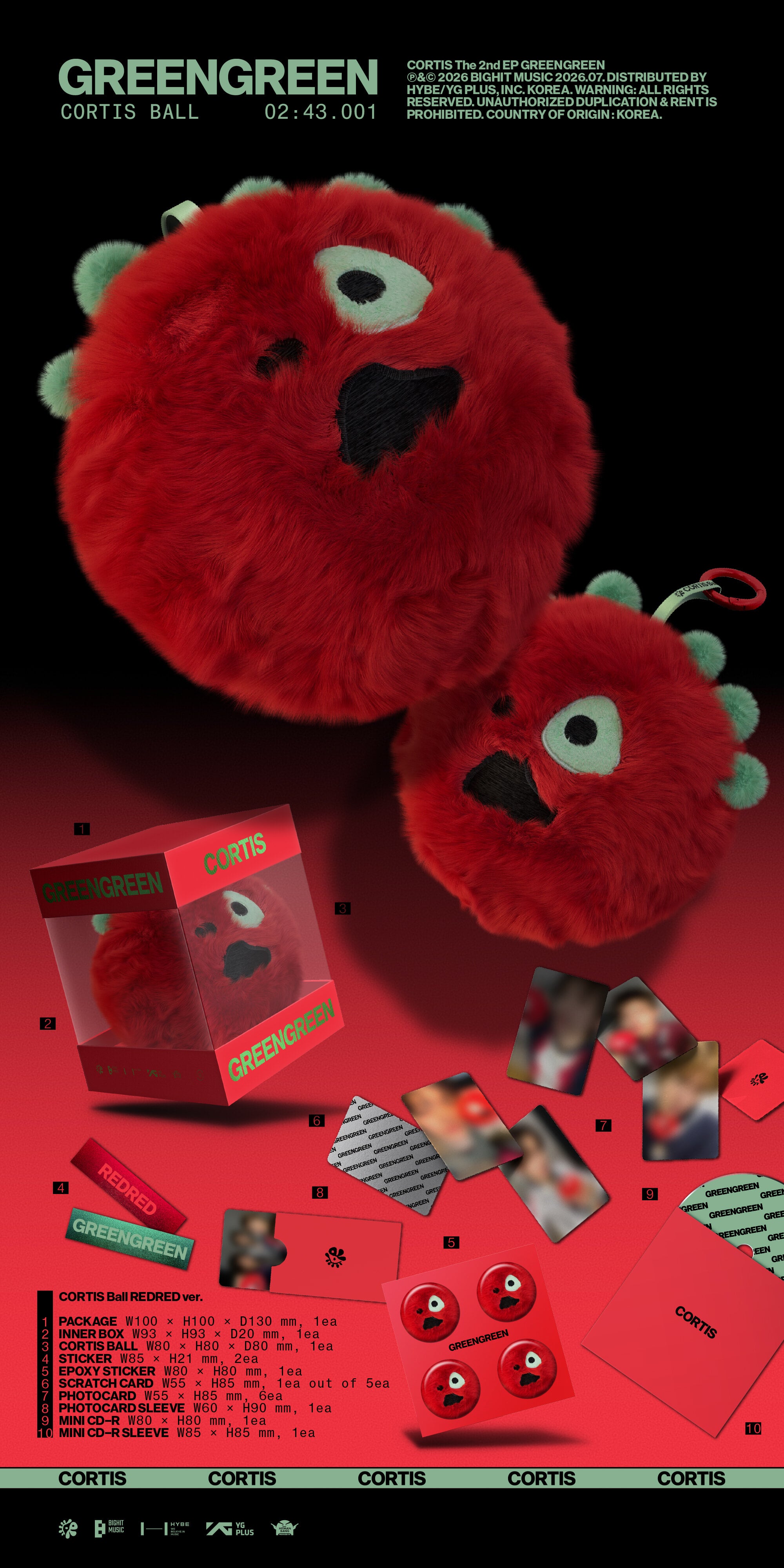 CORTIS CORTIS BALL VER – IPDEOK MERCH ENTERPRISE (003579791-A)