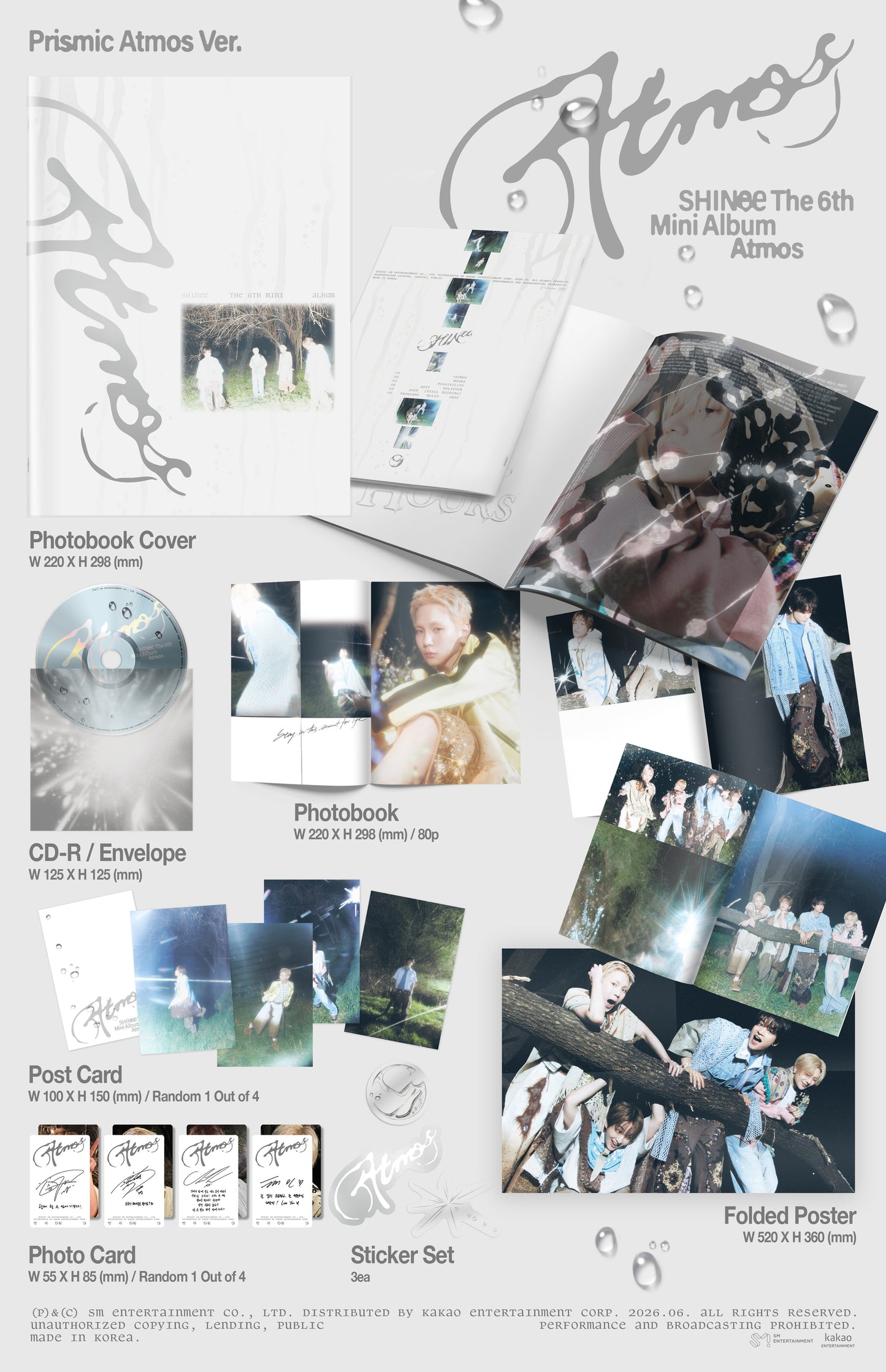 [PREORDER] SHINee <ATMOS> PRISMIC ATMOS ver