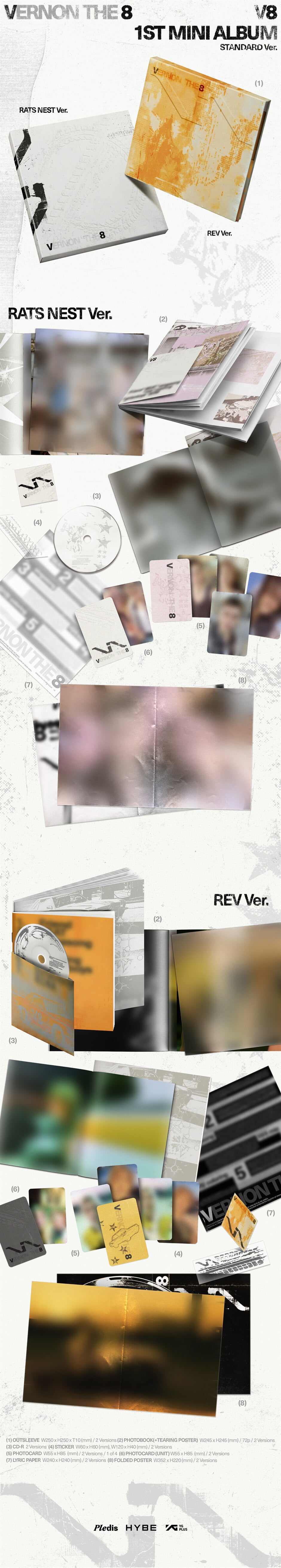 [PREORDER] SEVENTEEN V8 <V8>