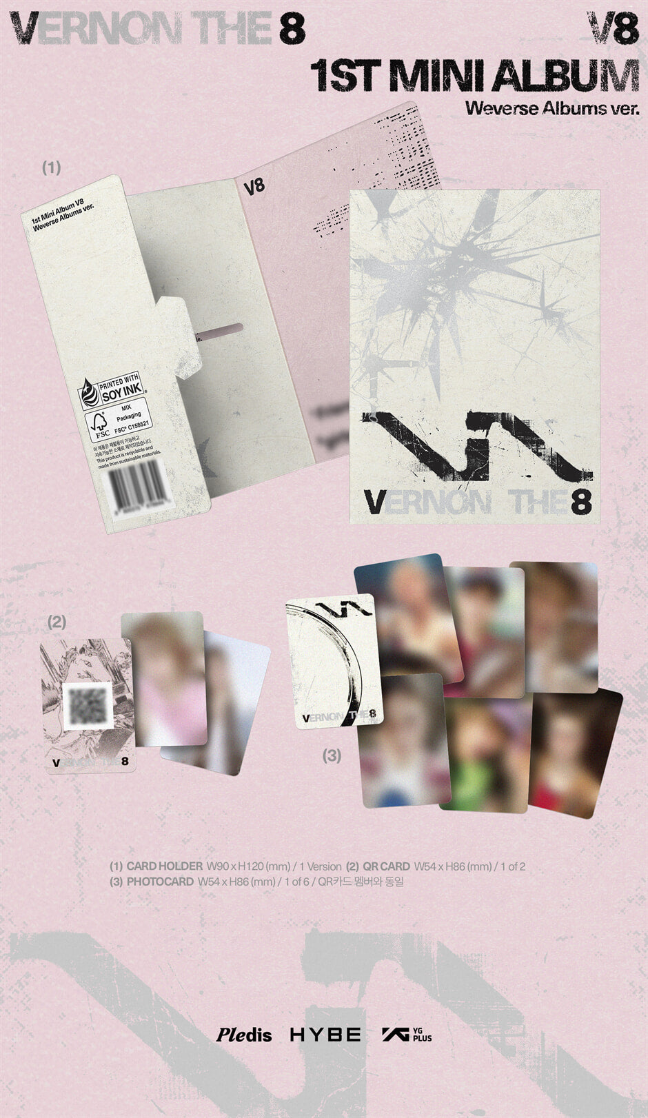 [PREORDER] SEVENTEEN V8 <V8> Weverse Albums ver